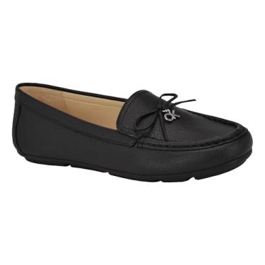 Imagem de Calvin Klein Mocassim feminino Linca, Preto 002, 9.5 Wide