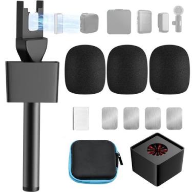 Imagem de Alça de microfone GAHOGA para DJI/DJI Mini, Rode Wireless GO, etc