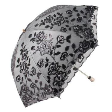 Imagem de Guarda-sol UV Honeystore Vintage Lace A1902-Black