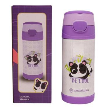Imagem de Garrafa Térmica Top Handle 350ML PANDA Zona Criativa