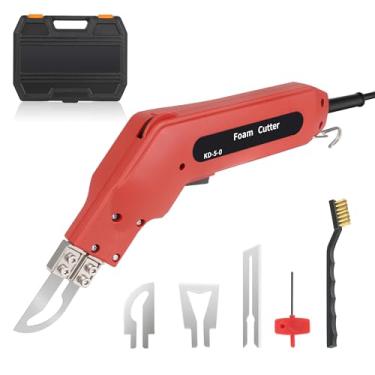 Imagem de Gonytia Hot Knife Kit de ferramentas de corte de corda de espuma profissional elétrico Hot Knife Heat Sealer (cortador de tecido vermelho)