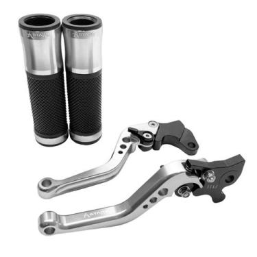 Imagem de Manete Manopla Esportivo Xtz 250 Lander Motard X Factor - NoBrand, Pra