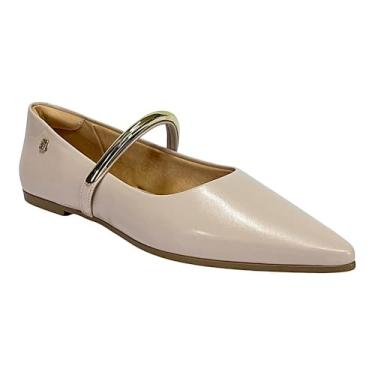 Imagem de Sapatilha Santinelli Feminina Bico Fino 1600-034 Creme