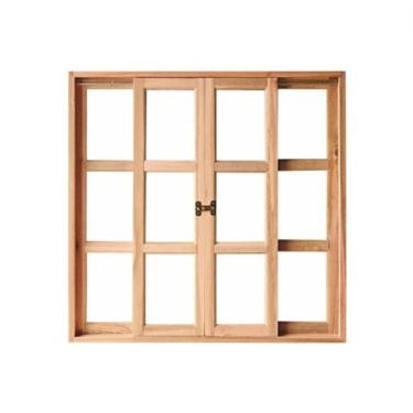 Imagem de Janela Sem Veneziana Eucalipto 100X100cm Sertanense