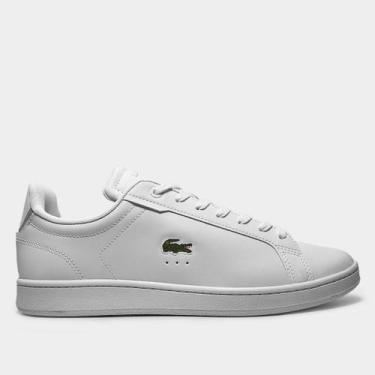 Imagem de Tênis Lacoste Carnaby Pro Masculino, Off white, 38