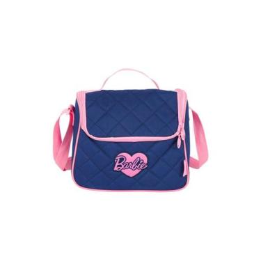 Imagem de Lancheira Térmica Juvenil Barbie La47708 - Azul - Luxcel