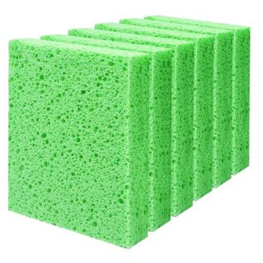 Imagem de Esponjas de celulose Spunspon tamanho grande 10x15x2,5 cm (pacote com 