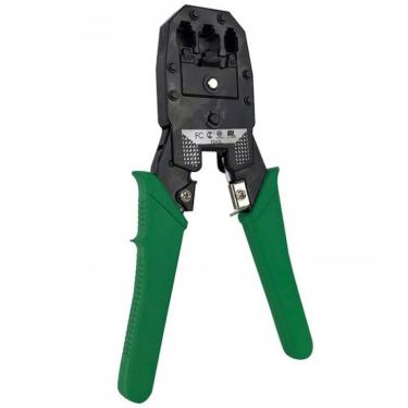 Imagem de Alicate de Crimpar RJ45, RJ12 e RJ11 e chave Keystone OB-315