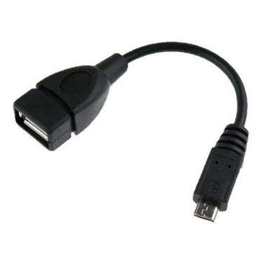 Imagem de Cabo Otg Micro Usb Adaptador Pendrive Para Tablet