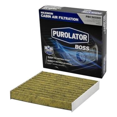 Imagem de Purolator Filtro de ar de cabine premium PBC36080 PurolatorBOSS com frescura Febreze serve para Select Honda e Acura