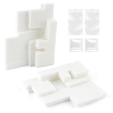 Imagem de Pacote com 2 esponjas para tanque de tinta residual FKBAightccy compatível com PIXMA G1200 G2000 G2200 G3000 G3200 G3202 G4100 G4200 G2400 G1000 G1100 G2100 G3100 G3100 G3100 4100 Impressoras