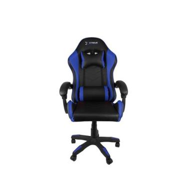 Imagem de Cadeira Xtreme Gamers Cinesis Ny Preta E Azul Na - CONTHEY