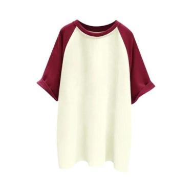 Imagem de Camiseta Básica de Algodão - Manga Curta - Branca e Preta - Unissex - 