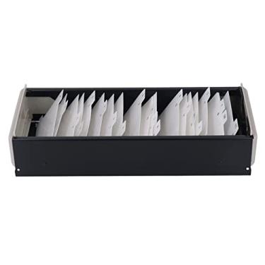 Imagem de Porta-Cartões de índice Organizador de Armazenamento de Cartões de Visita de A A Z de Alta Capacidade para Mesa de Escritório (Preto)