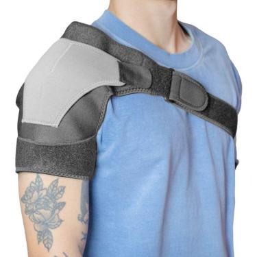 Imagem de Suporte Para Ombro Ombreira Ajustavel Unissex Esporte Futebol