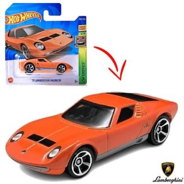 Imagem de Hot Wheels '71 Lamborghini Miura SV Exotics Mattel HCV34