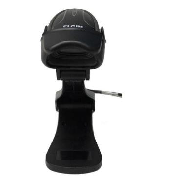 Imagem de Leitor De Códigos De Barras Elgin EL250 USB Preto, 36 meses
