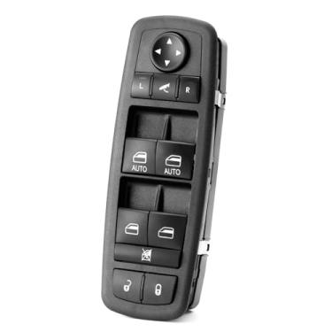 Imagem de Interruptor de janela Master Power Lado do motorista para Jep Grand Cherokee 2014-2019, interruptor de fechadura de porta 68184803AC 68184803AA (3 pinos + 8 pinos)