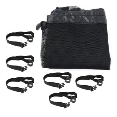 Imagem de MERIGLARE Bolsa de Armazenamento de Piscina Dobrável E Respirável, Organizador de Brinquedos para Macarrão, Bolas E Deck