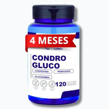 Imagem de Glucosamina 300mg Condroitina 300mg 120 Cápsulas 600mg [LONGA DURAÇÃO]