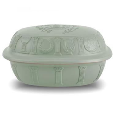 Imagem de Römertopf Torrador de argila | Edição de aniversário de 40 anos | Forno holandês antiaderente | Cozinhar panela de argila saudável | Assadeira de argila | Recipiente de cozinha versátil - 3,5 litros