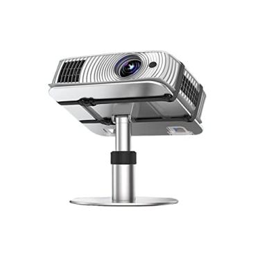 Imagem de uhyOHF Projetor extensível, suporte de mesa, cabeça de cama doméstica, bandeja ajustável para quarto, suporte universal telescópico móvel, suporte de parede (A