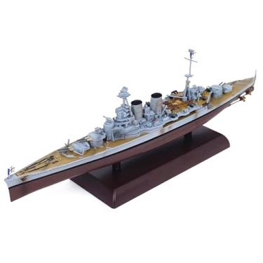 Imagem de NATEFEMIN 1: 1000 Reino Unido HMS Hood Battlecruiser modelo de navio de guerra para coleção modelo de navio de guerra Hobby