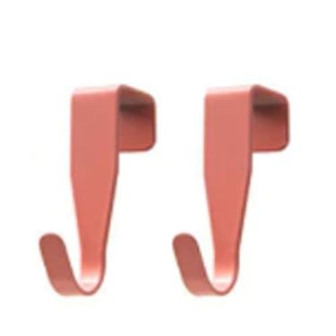 Imagem de Yosoo Gancho de Gancho de Porta, 3 Pacotes sobre Ganchos de Porta de Armário, Cabide de Toalha para Casaco de Cachecol Com Economia de Espaço para Banheiro, Cozinha e Escritório, Sem (Vermelha)