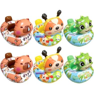 Imagem de Kit com 6 Boia Infantil Bote Fralda Baby Divertida á partir 24 meses A