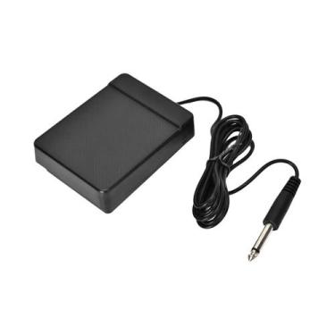 Imagem de Único Pedal Controlador para Teclado Eletrônico Piano, Pé Sustain, 6.3