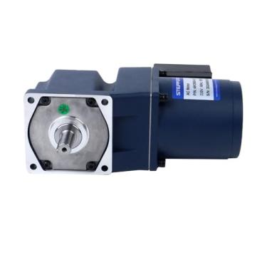 Imagem de Acionador de partida eletrônico de indução CA 25W ângulo reto engrenagem eixo chave de partida eletrônica 220VAC 50Hz 7,5-135RPM para equipamentos industriais (27RPM)