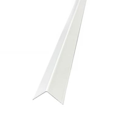 Imagem de KIT Cantoneira em L de Alumínio para Acabamento(Branca 1"-25mm,3 PEÇAS)