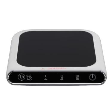 Imagem de ZJchao Aquecedor de Caneca de café, Alimentado por USB, 3 Configurações de Temperatura, Desligamento Automático, Copo de Aquecimento, Porta-copos para Escritório, Casa, Viagem, Vidro