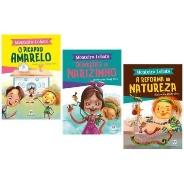 Imagem de Coleção Turma do Sítio - 3 volumes - Kit de Livros, 3