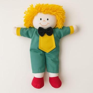 Imagem de Boneca de Pano Emília 100% Artesanal Premium (Visconde)