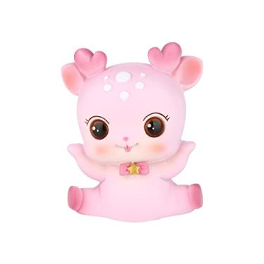 Imagem de Esculturas de Resina Animal Veado Artesanatos com Personalidade Ornamentos Criativos Mesa Decoração Sala Estar Carro Presentes