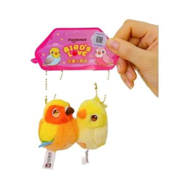 Imagem de Brinquedos De Pelúcia De Pássaro Beijando Para O Dia Dos Namorados, Bo