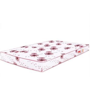 Imagem de Colchão Solteiro D20 Valencia 88x188x12cm Topazio Vermelho