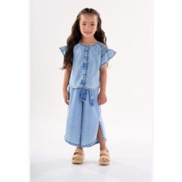 Imagem de Calça Pantacourt Infantil em Jeans Up Baby-Feminino