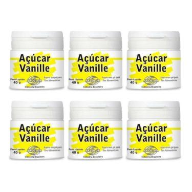 Imagem de Kit C/6 Açúcar Vanille 40g Arcolor