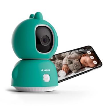 Imagem de Babá Eletrônica Inteligente, Visão Noturna e Detecção de Choro com Cap
