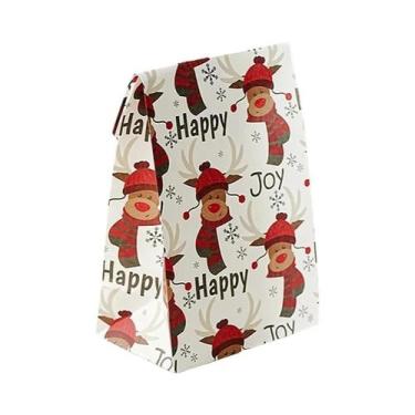 Imagem de Saco De Papel Kraft Para Biscoitos E Doces De Natal 510pcs Embalagem P