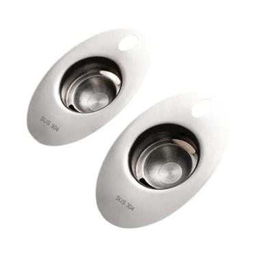 Imagem de Separador De Ovos Em Aço Inoxidável, Isolador De Gema E Clara, Ferrame