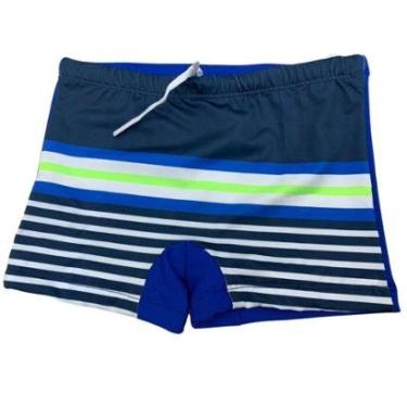 Imagem de Sunga Listrado Horizontal Masculina Pt Bc-Masculino