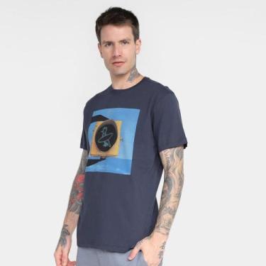 Imagem de Camiseta Reserva Surf Signal Masculina, Marinho, GG
