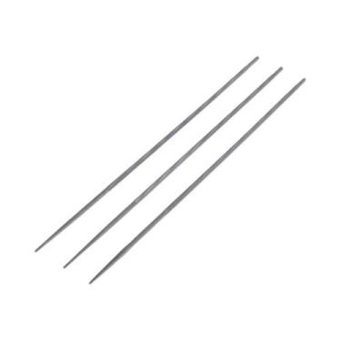 Imagem de Kit Com 3 Limas Redondas Para Correntes De Motosserra 4mm 4.8mm 5.5mm 