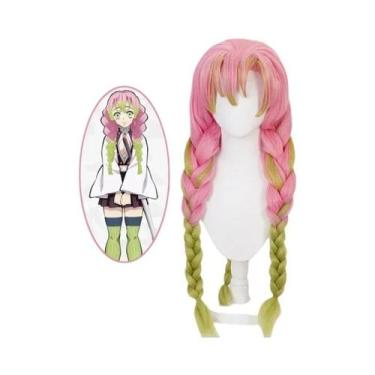 Imagem de Fantasia De Cosplay Kanroji Mitsuri Kimetsu No Yaiba, Uniforme De Kimo