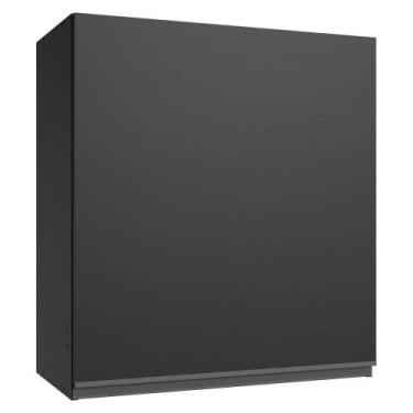 Imagem de Armário Aéreo 60 cm 1 Porta Preto Nice Madesa, Preto
