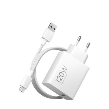 Imagem de Carregador Xiaomi Hypercharge 120W+Cabo Usb-A, Ultrarrápido