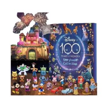 Imagem de Calendário Do Advento De Natal Mickey E Minnie Com 24 Peças, Caixa Sur